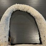 NWT Elegant Pearl & Rhinestone Beaded Cream Shoulder Bag Photo 11