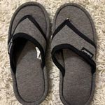 Isotoner  Gray with Black Trim Sandals Size 7.5-8 Photo 0