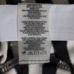 Karl Lagerfeld Womens T-Shirt Black Striped Cap Sleeve Scoop Neck Stretch Lace S Photo 7