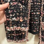 Sioni Black and Pink Tweed Cardigan Size medium Photo 6