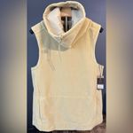 Nobull NWT Women’s Sleeveless Polartec Cowl Fleece Hoodie - XS - Taupe Photo 3