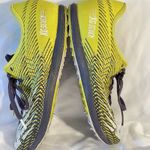 New Balance Track & Field Spike Shoes Size 9.5 Yellow Grey Mesh Lace up Xcountry Photo 2