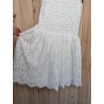 Lulus NWT  Instinctively Stunning White Lace Bustier Trumpet Maxi Dress Wedding S Photo 5