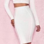 House Of CB  Sorcha White Skirt NWT size XS Photo 6