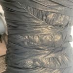 Badgley Mischka Silk Brown Bronze Cocktail Dress Size 6 Photo 10