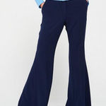 Ted Baker NWT  London kick flare Wide Leg  Trouser pants in navy blue Photo 0