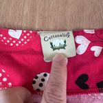 Cottonality Red Heart Print Scrub Top Women’s XXL Pockets Medical Uniform Size 2X Photo 2