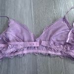 Free People NWOT Maya Multiway Purple Lace Bralette size Medium Photo 7