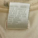 Aria VTG Winter Nightgown Long Sleeve Yellow Embroidered Flowers Medium Warm Photo 9