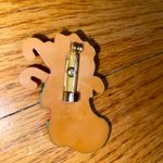 Hallmark Vintage  Christmas Stocking Teddy Bear Santa Hat Pin Photo 3