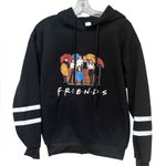 Friends TV Show Hoodie Black Pullover Small Photo 0