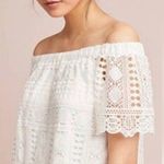 Sunday in Brooklyn  eyelet lace off the shoulder blouse Photo 0