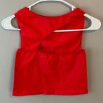 Ruby and Jenna Red Asymmetrical Top Photo 1