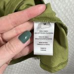 Rebecca Taylor  Olive Green Puff Long Sleeve Top Photo 3