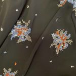 KLd Floral Embroidered Coastal Cowgirl Western Whimsigoth Fairycore Dress S Black Photo 1