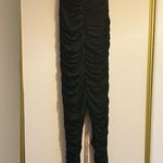 House Of CB NWT  London Delilah BLACK MESH RUCHED JUMPSUIT size XS Photo 2