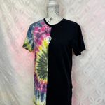 Civil Regime Baddies Tour Tie Dye Black Slay Bye Boy Werk Tee Mini Dress SIze S Photo 4