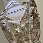 Anthropologie Love The Label Ines Tiered Ruffle Dress Size Small S NWT Photo 2