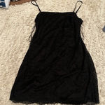 ZARA  Black Lace Mini Dress Photo 0
