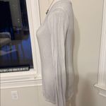 WRAP London, Light Grey LS Scoop neck Tee, Size 10, EUC Gray Photo 2