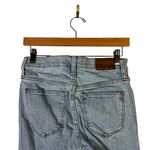Madewell  9" High Rise Skinny Jeans Size 26 Light Wash Ankle Distressed Stretch Photo 5