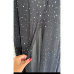 Shining black sheer sexy dress Size XS Photo 3