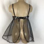 Victoria's Secret  Black & Pink Sheer Short Sleep Dress 34C Photo 1