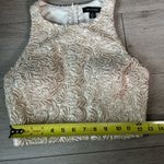 Jodi Kristopher Cream Crop Embellished Tank Top Photo 3