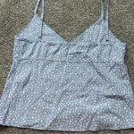 Brandy Melville blue  floral tank top Photo 1