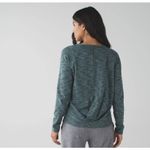 Lululemon Green Go City Pullover Crewneck Lightweight Loungewear Women's size 4 Photo 1