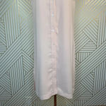 Iris & Ink Rosalie Crepe Shirt Dress in Pink Size 2 Photo 5