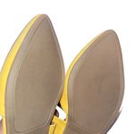 Serra  Woemn’s Slip On Flats Size 7 Mustard Yellow Faux Suede Feel NWOT Pointed Photo 6