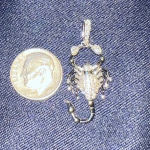 Scorpion Pendant Silver Photo 1