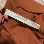 Free People Picnic Sweater Ribbed Flare Lounge Pant Terra Cotta- Size Medium Photo 10