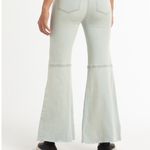 Free People Womens Youthquake Crop Flare Jeans in Bleach sz 30 Photo 4