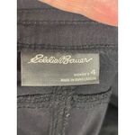 Eddie Bauer Women's Black Cargo Hiking Pants Zip Pockets Size 4 Photo 6
