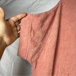 Barefoot Dreams  Peach Hooded Zip-Up Poncho SZ XXS-XS Photo 4