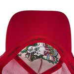 Ed Hardy  Red Rhinestone Dragon Hat Y2K‎ Truckers Style Hat Vintage Tattoo Wear Photo 4