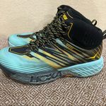 Hoka One One Womens Speedgoat Mid 2 GTX 1106533 Blue Running Shoes Sz 11 Outdoor Photo 6