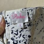 Parker Molly Strapless Silk Dress Graphite Clone In Graphite Clove Size Small Photo 8