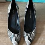 Marc Fisher Black and White Heels with Sleek Design Photo 0