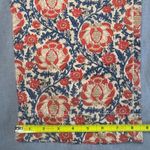 Liz Claiborne Audra Crop Pant Women's 10 Orange Navy Tan Classic Fit Pockets Photo 12