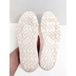 Zodiac Sneakers Womens Size 6 Burgundy Canvas Leather Slip On Shoes Red Photo 7