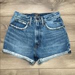 Abercrombie & Fitch Natural High Rise Jean Shorts Size 26 Photo 0