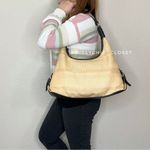 Worthington Linen Blend Woven Straw Summer Shoulder Bag Photo 2