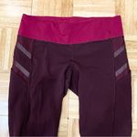 Lululemon  Illumina Crop Bordeaux Drama/Bumble Berry Crop Pant Size 8 Photo 8