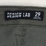 Lord & Taylor Design Lab Jeans Women 29 Green Skinny Mid Rise Stretch Preppy Photo 4