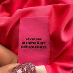 Betsey Johnson Women's Pink Jacquard Structured Mini A-Line Dress Size 4 Tweed Photo 7