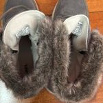 Sorel  Women's Gray Fur-Trimmed Boots size 6 Photo 6