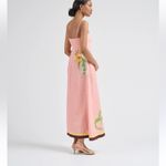 NWOT Alemais Pink Floral Maxi Dress Size 4 Photo 3